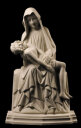 Pieta gotycka 100 Vertini -  raden - piaskowiec porowaty lub gładki